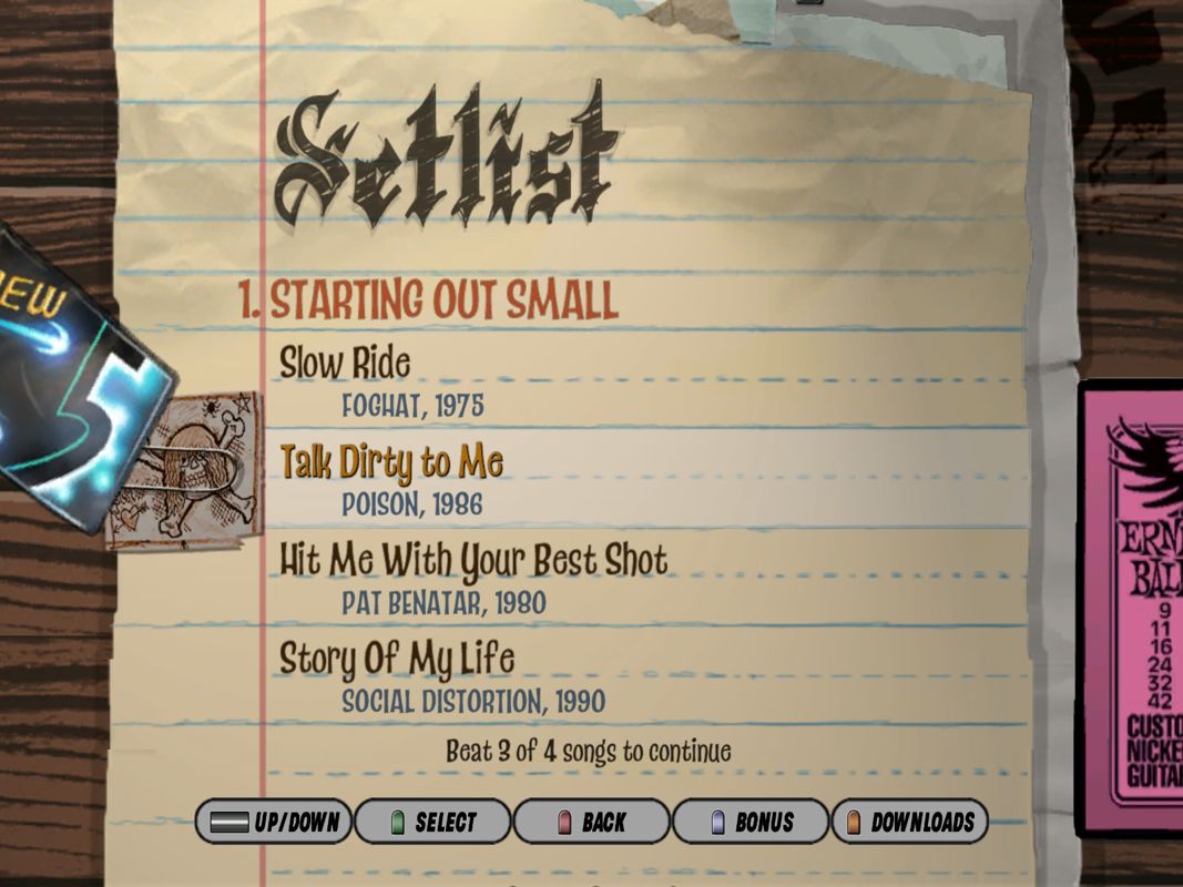 Guitar Hero III Legends of Rock screenshot 3 for Xbox 360
